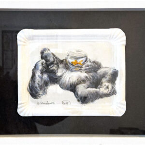 Monkey Man mit Mr. Goldfisch