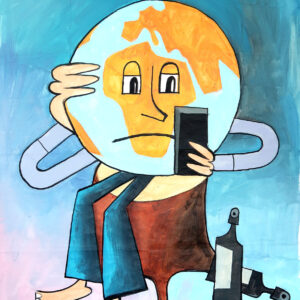 the blue planet